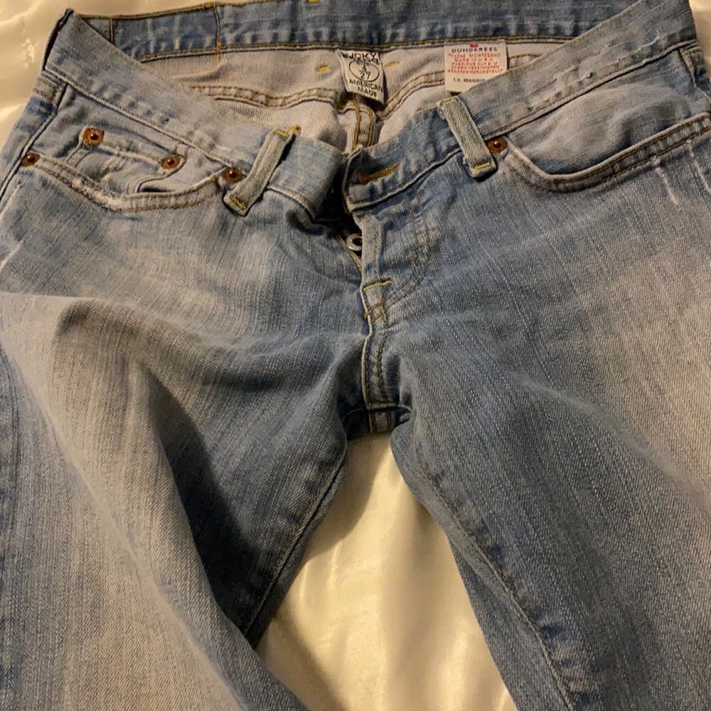 Lucky light blue jeans